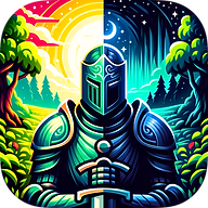 AI game master logo
