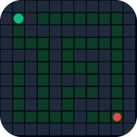 Ai maze generator logo