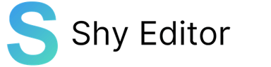 Shy Editor logo