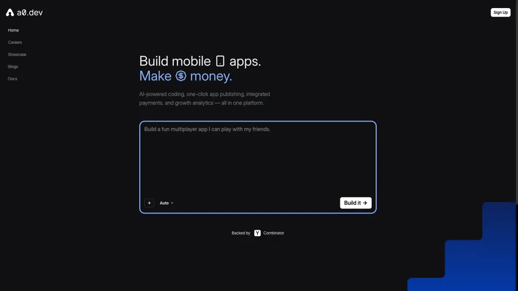 a0.dev 工具截图
