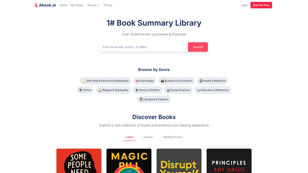 Abook AI 工具截图