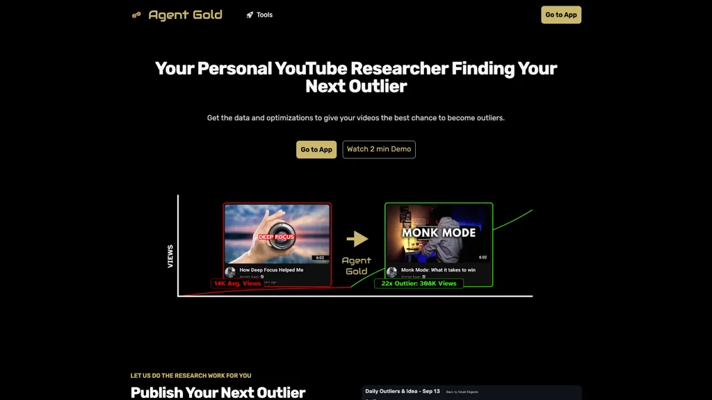 Agent Gold 工具截图