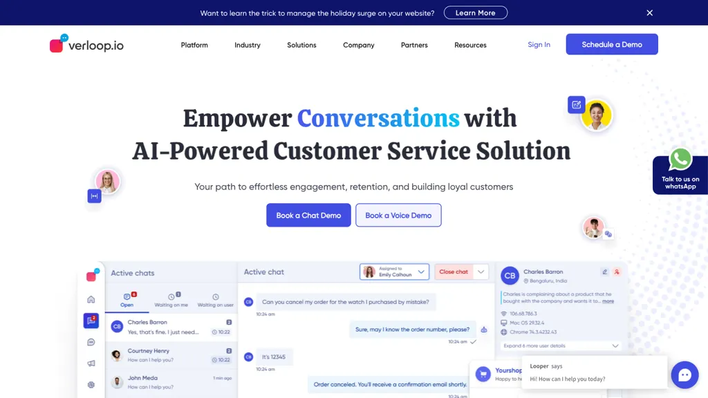 Verloop.io 工具截图