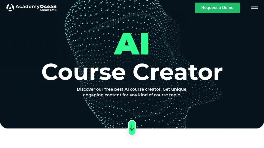 AI Course Creator 官网截图