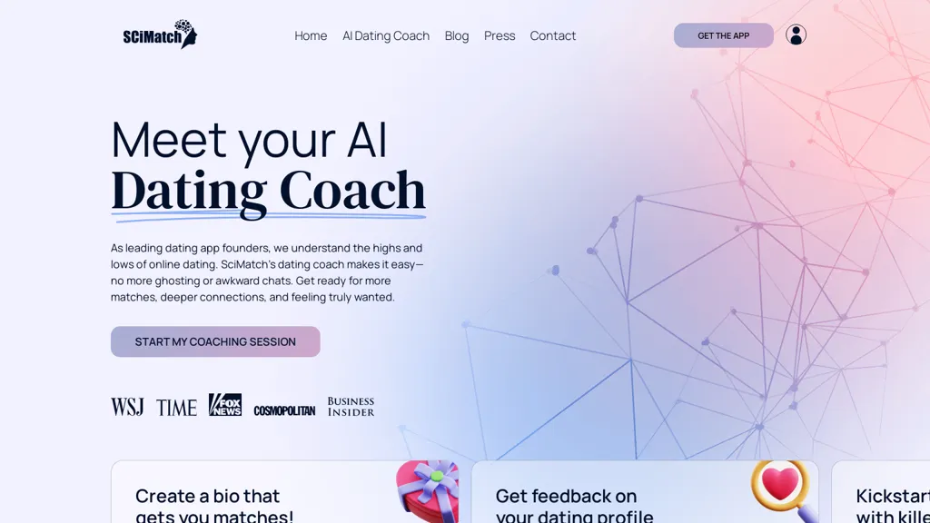 AI dating coach 工具截图