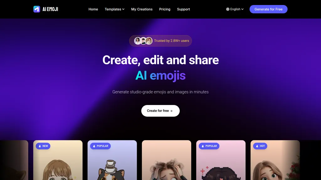 AI Emoji 工具截图