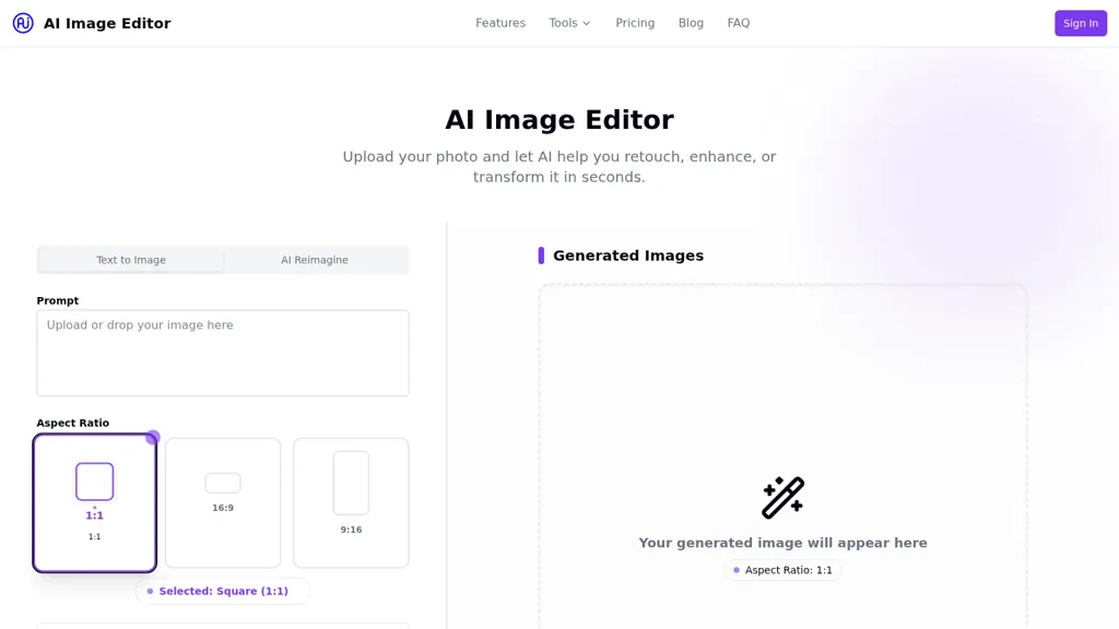 ai image editor-1 官网截图