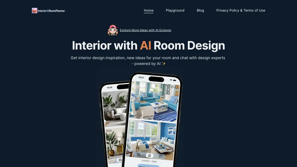 Interior Room Planner 工具截图