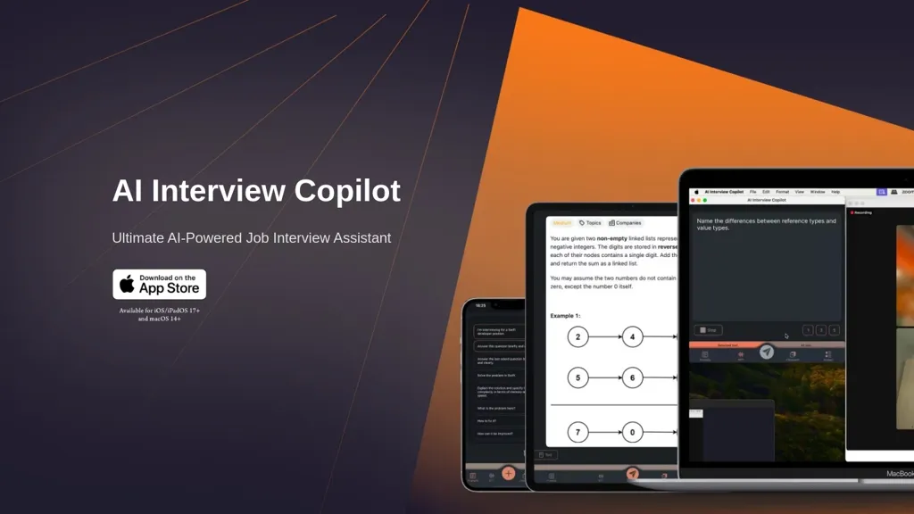 AI Interview Copilot 官网截图