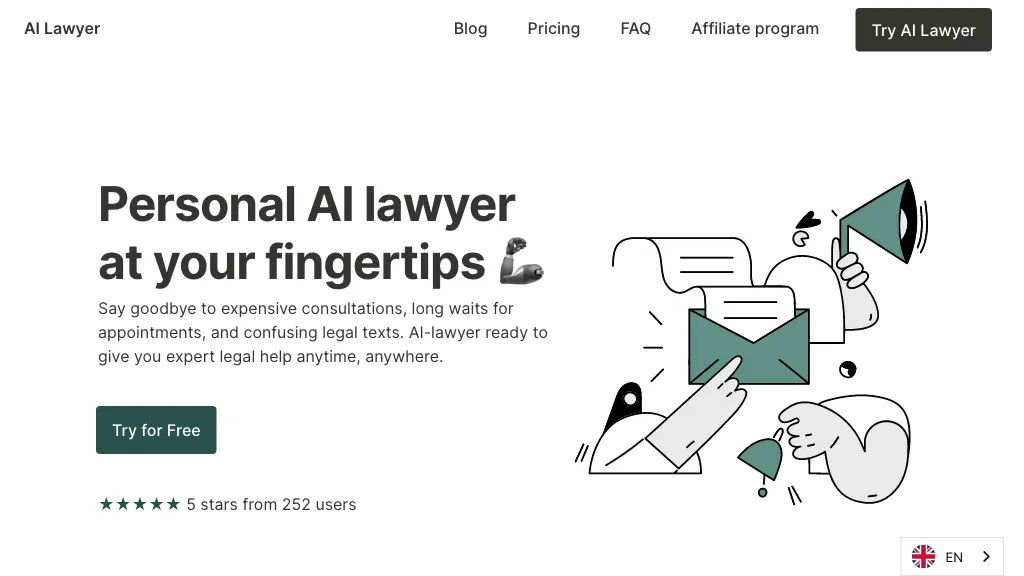 AI Lawyer 工具截图