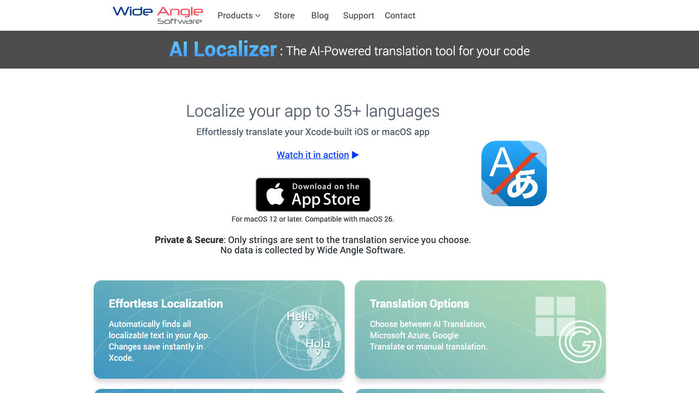 AI Localizer 工具截图