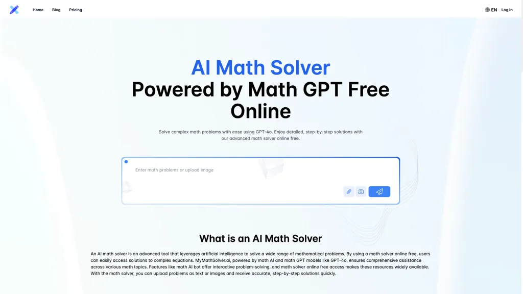MyMathSolver.ai 工具截图