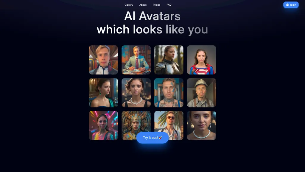 AI Portrait Generator 工具截图