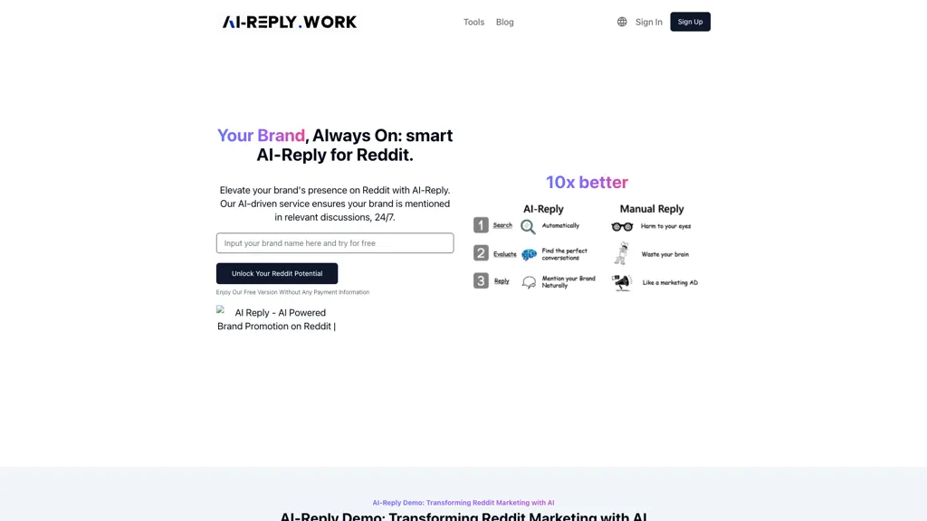 AI Reply 工具截图