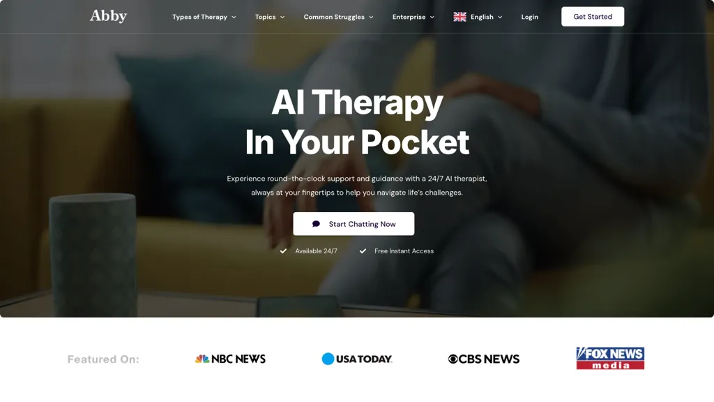 AI Therapy 工具截图
