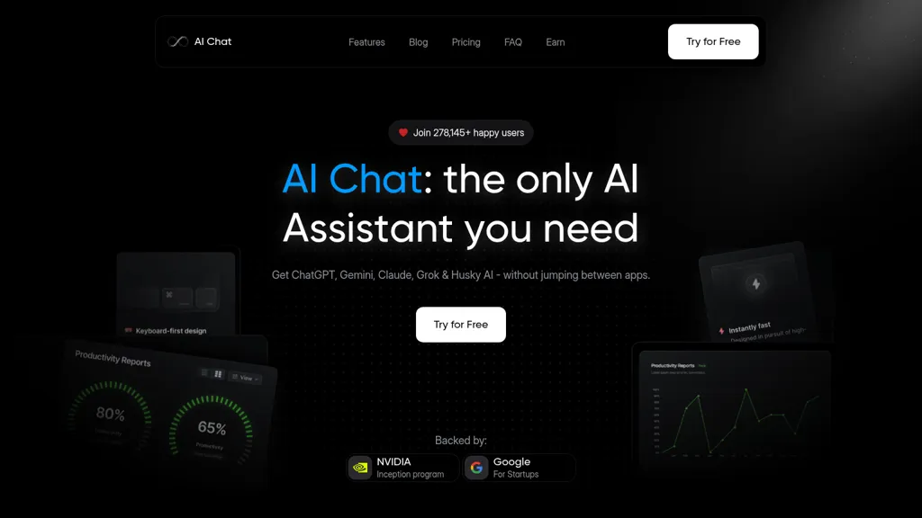 AIChat.fm 官网截图