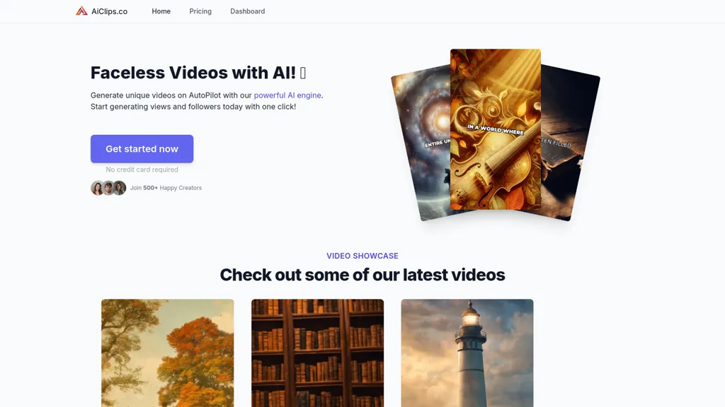 AiClips.I.com 官网截图