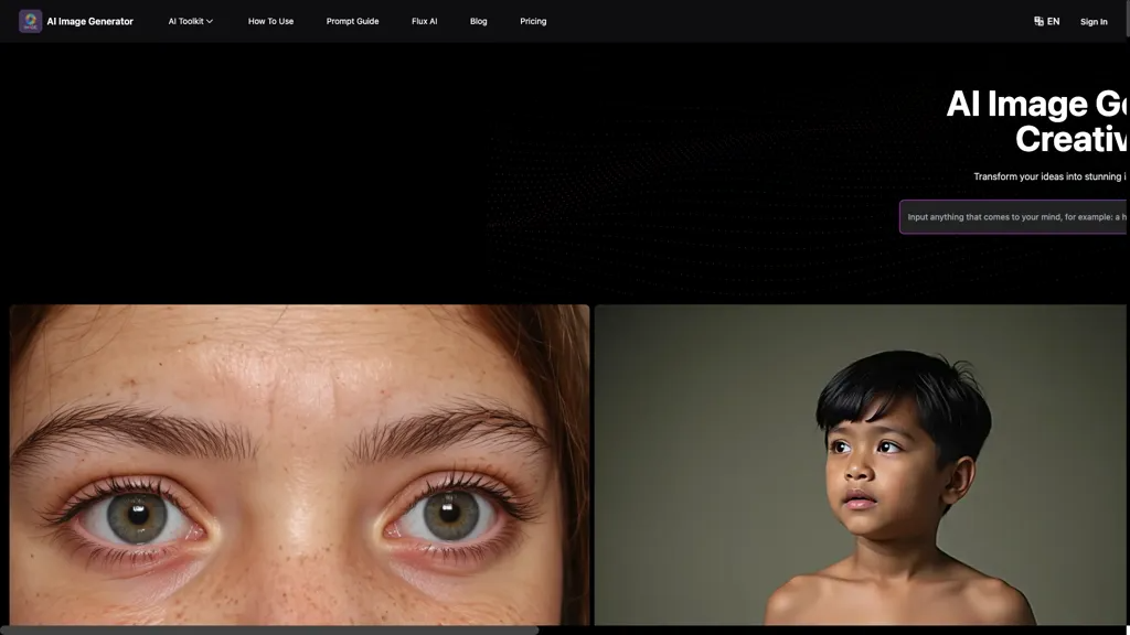 AIImageGenerator 官网截图