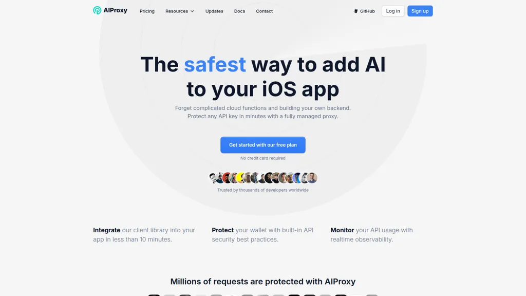 aiproxy.com 官网截图