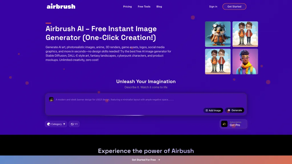Airbrush 官网截图