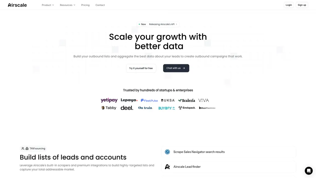 Airscale 官网截图
