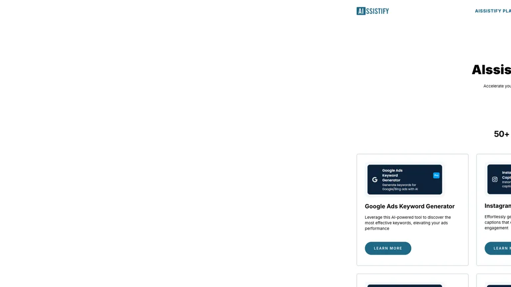 AIssistify 工具截图