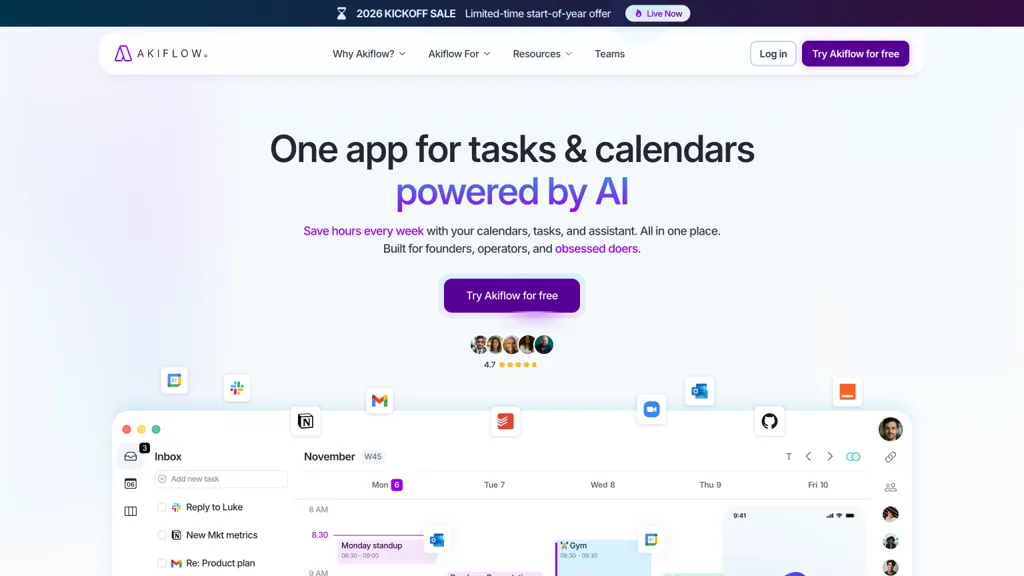 Akiflow 工具截图