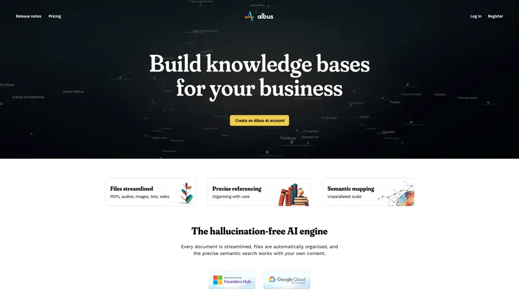 Albus Beta 官网截图