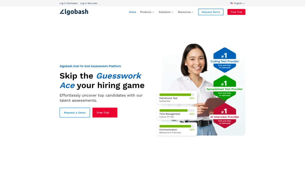 Algobash.com 官网截图