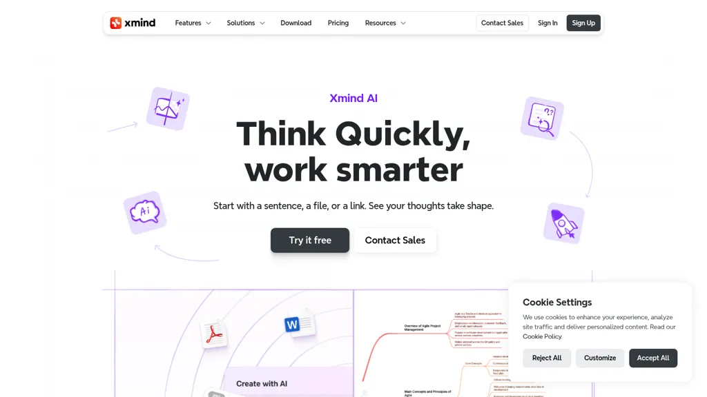 Xmind 工具截图