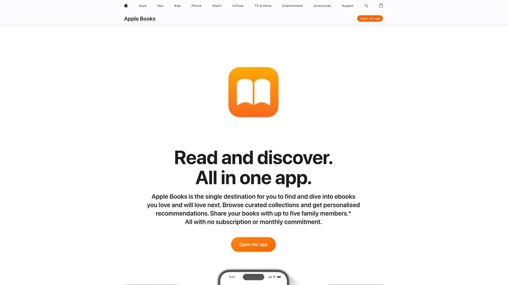 Apple Books 工具截图