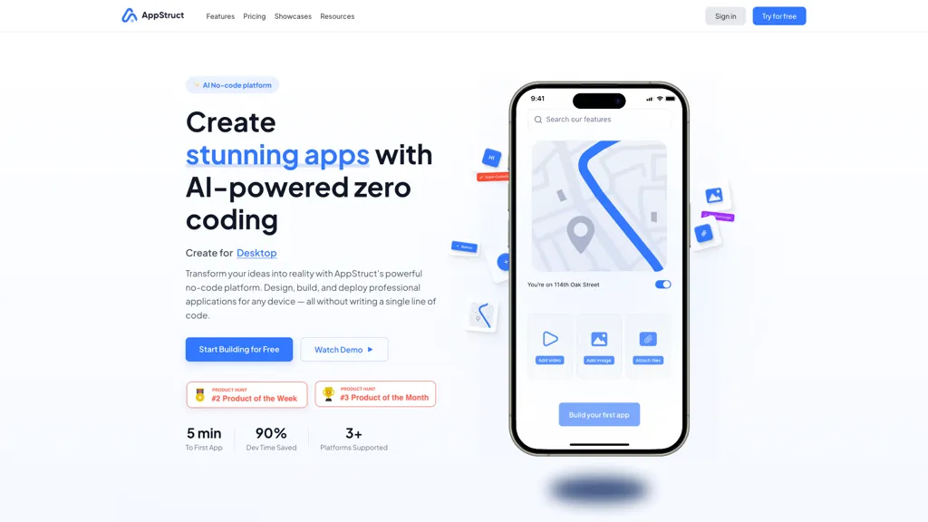 AppStruct 官网截图