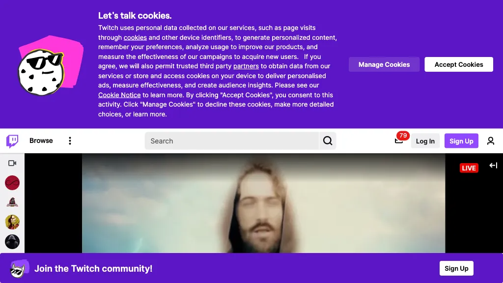 Ask Jesus 官网截图