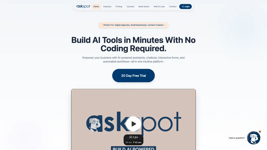 AskSpot.ai 工具截图