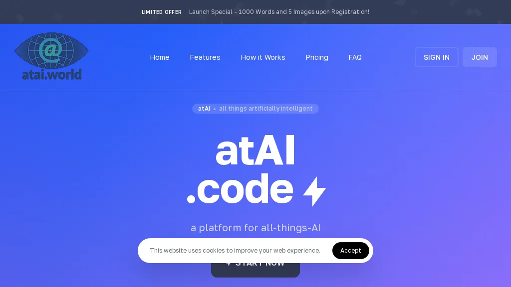 atAI.world 官网截图
