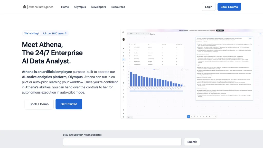 Athena Intelligence 工具截图