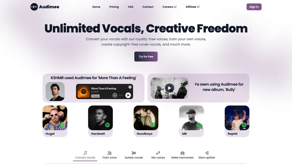 Audimee 工具截图
