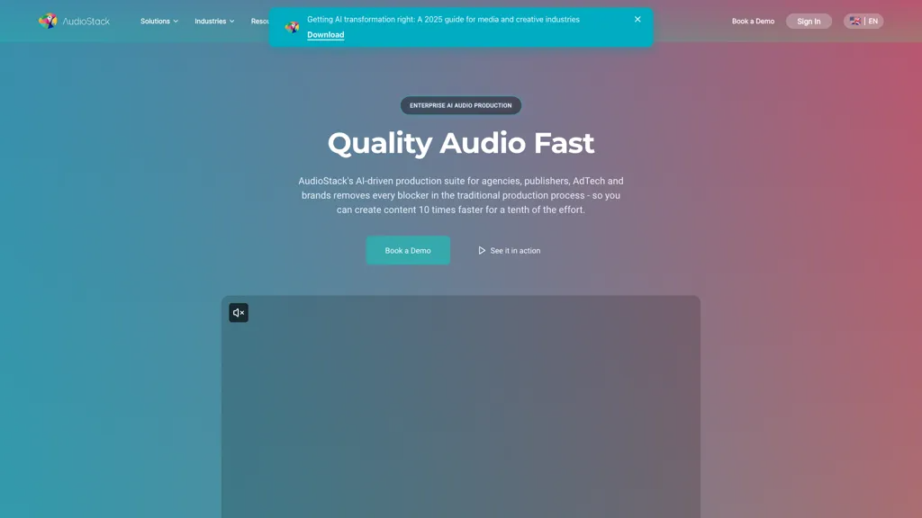 AudioStack 工具截图