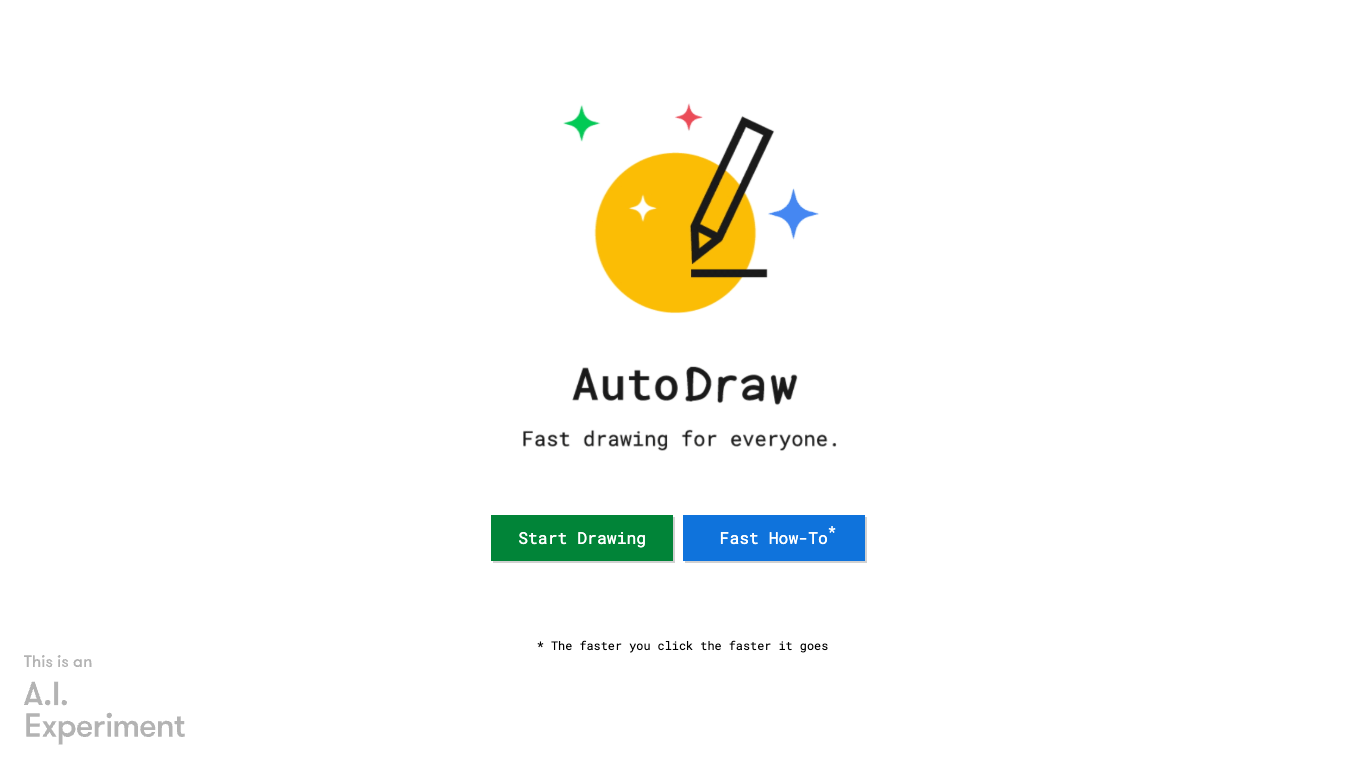 Auto Draw 官网截图