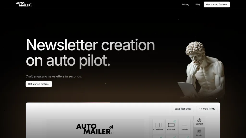Auto Mailer 官网截图
