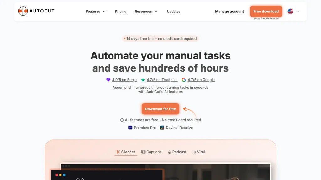 Autocut.com 官网截图