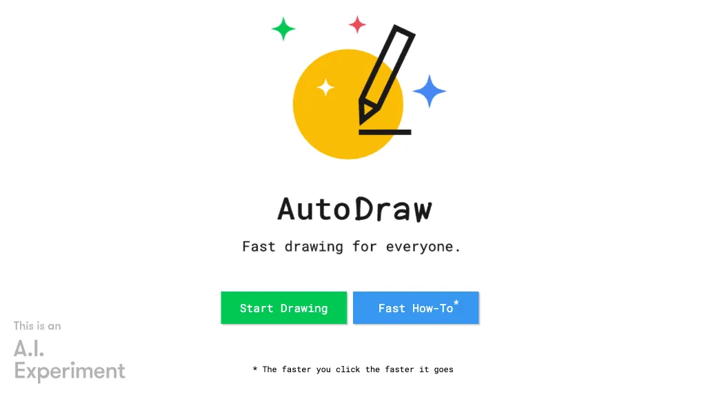 AutoDraw 官网截图