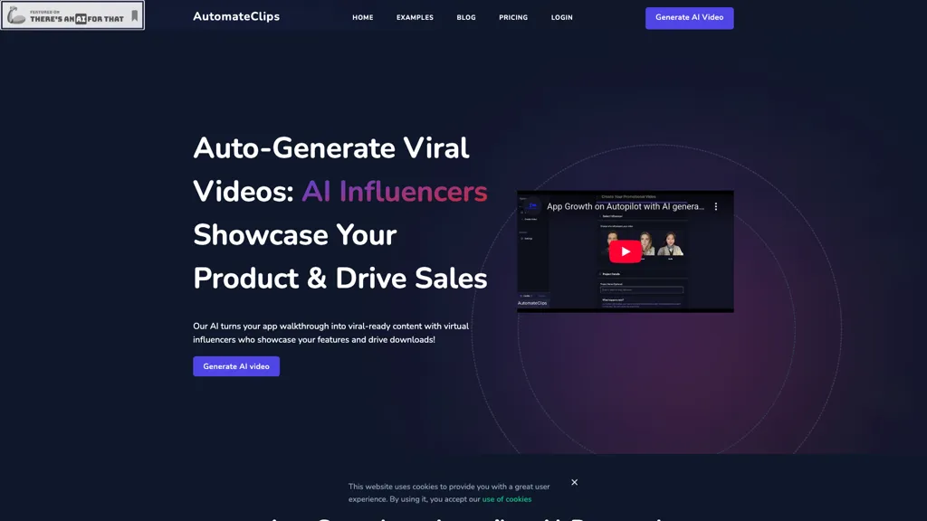 Automateclips 官网截图