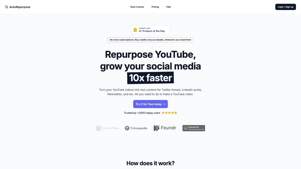 Autorepurpose 官网截图