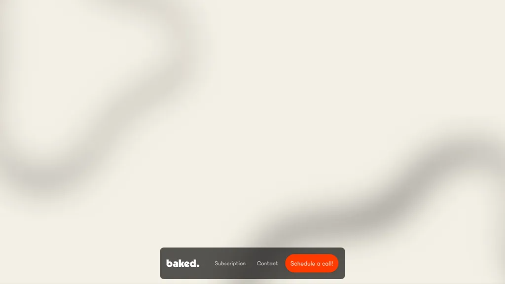 Baked Design Studio 官网截图