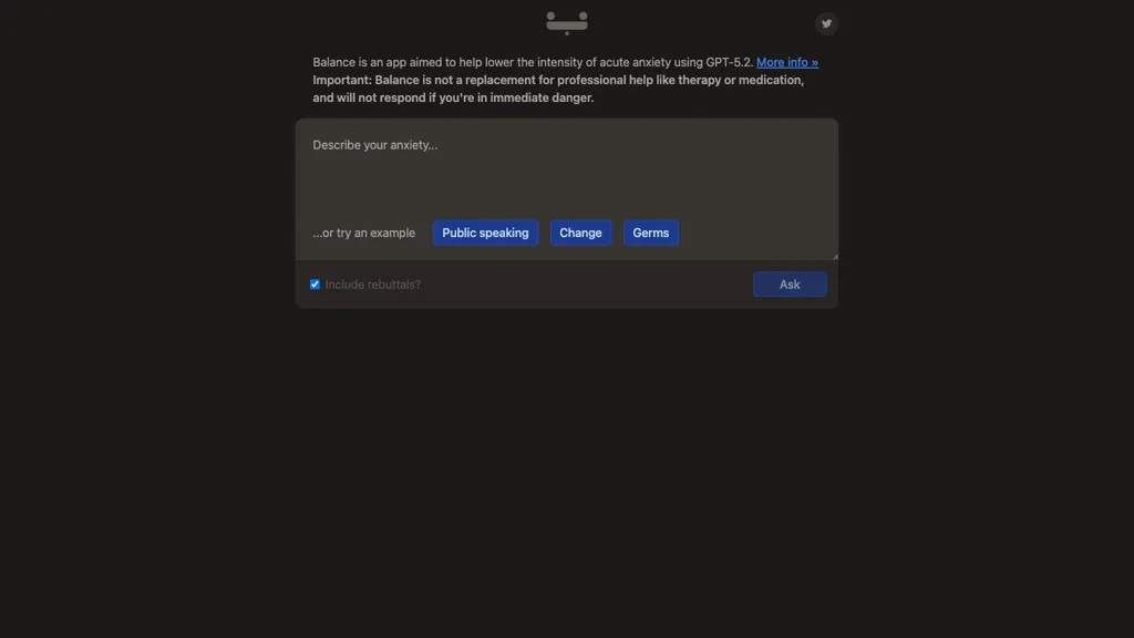 Balance 官网截图