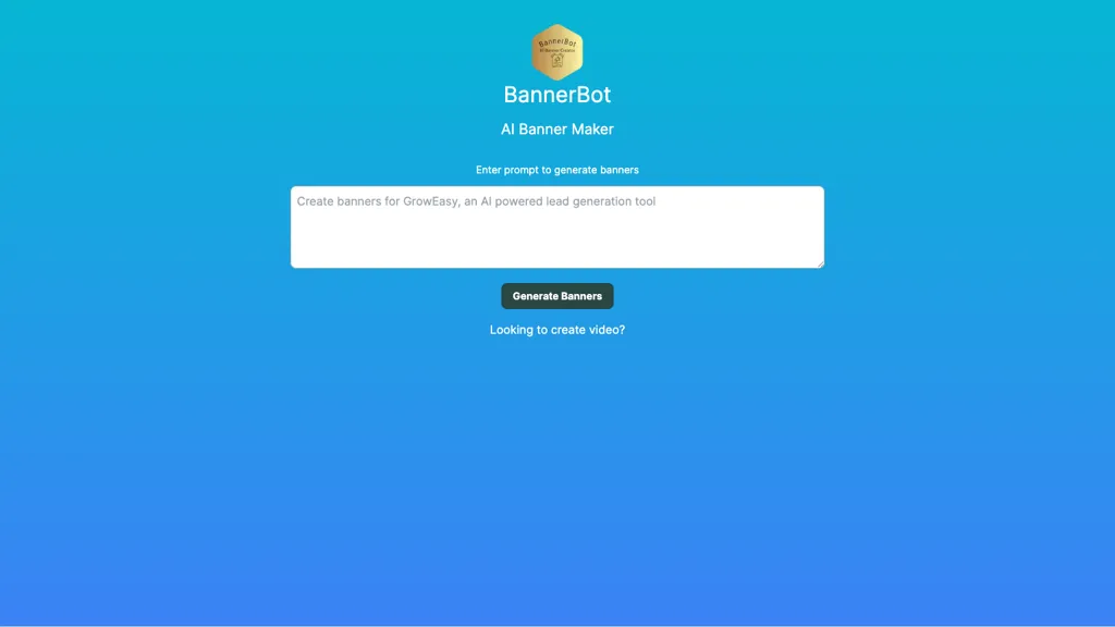 Bannerbot 官网截图
