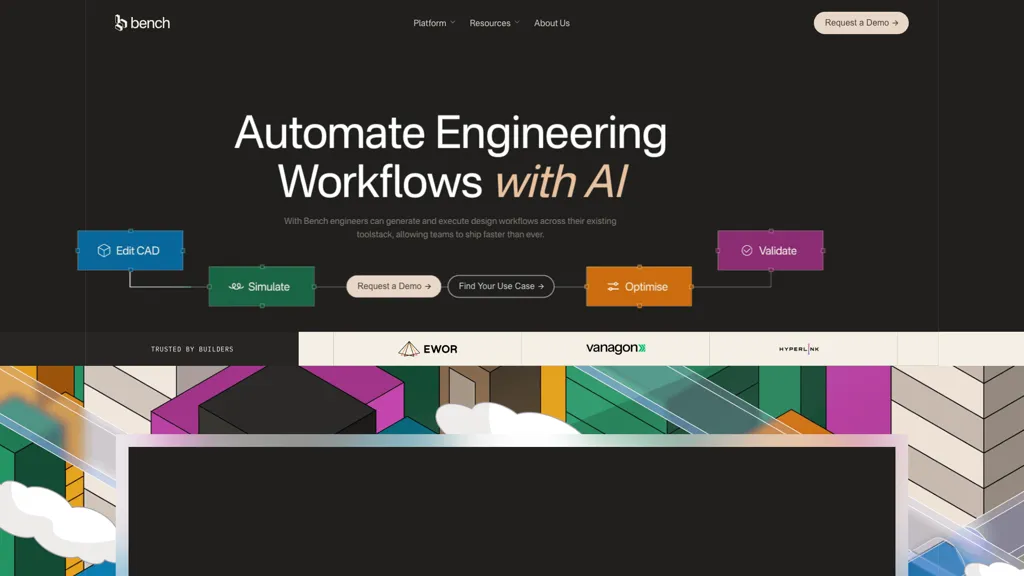 Bench_AI 官网截图