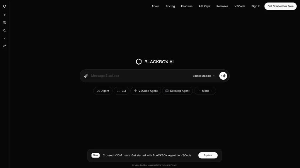 Blackbox AI 工具截图