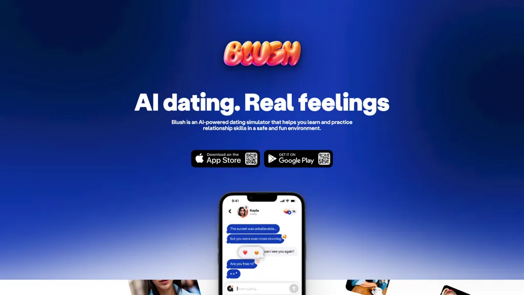 Blush 官网截图